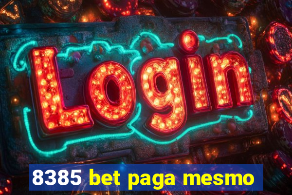 8385 bet paga mesmo